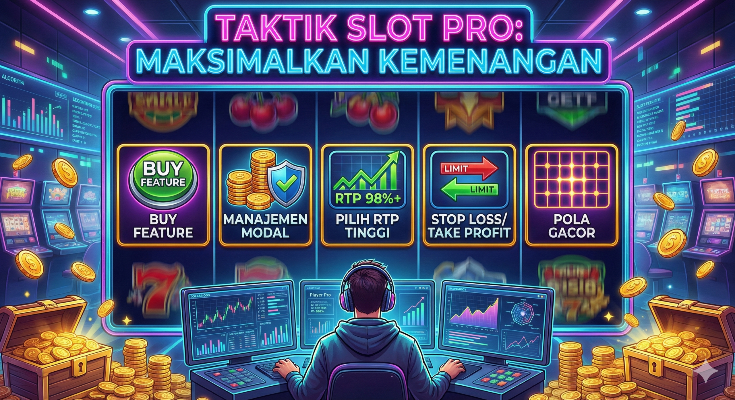 Taktik Slot Paling Efektif yang Dipakai Player Pro untuk Maksimalkan Kemenangan